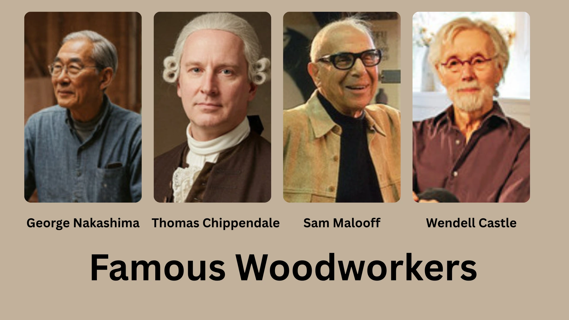 famous woodworkers