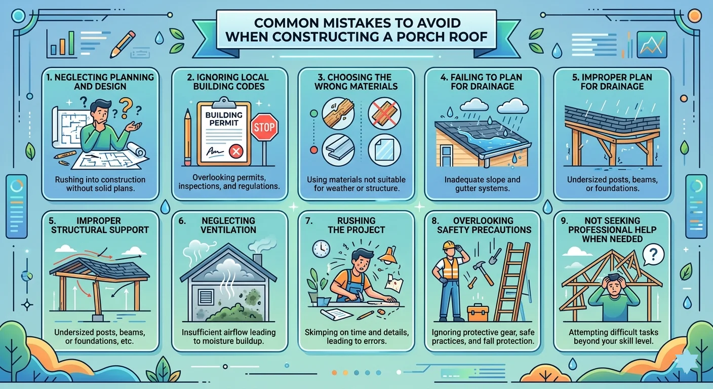 infographic of Common Mistakes to avoid