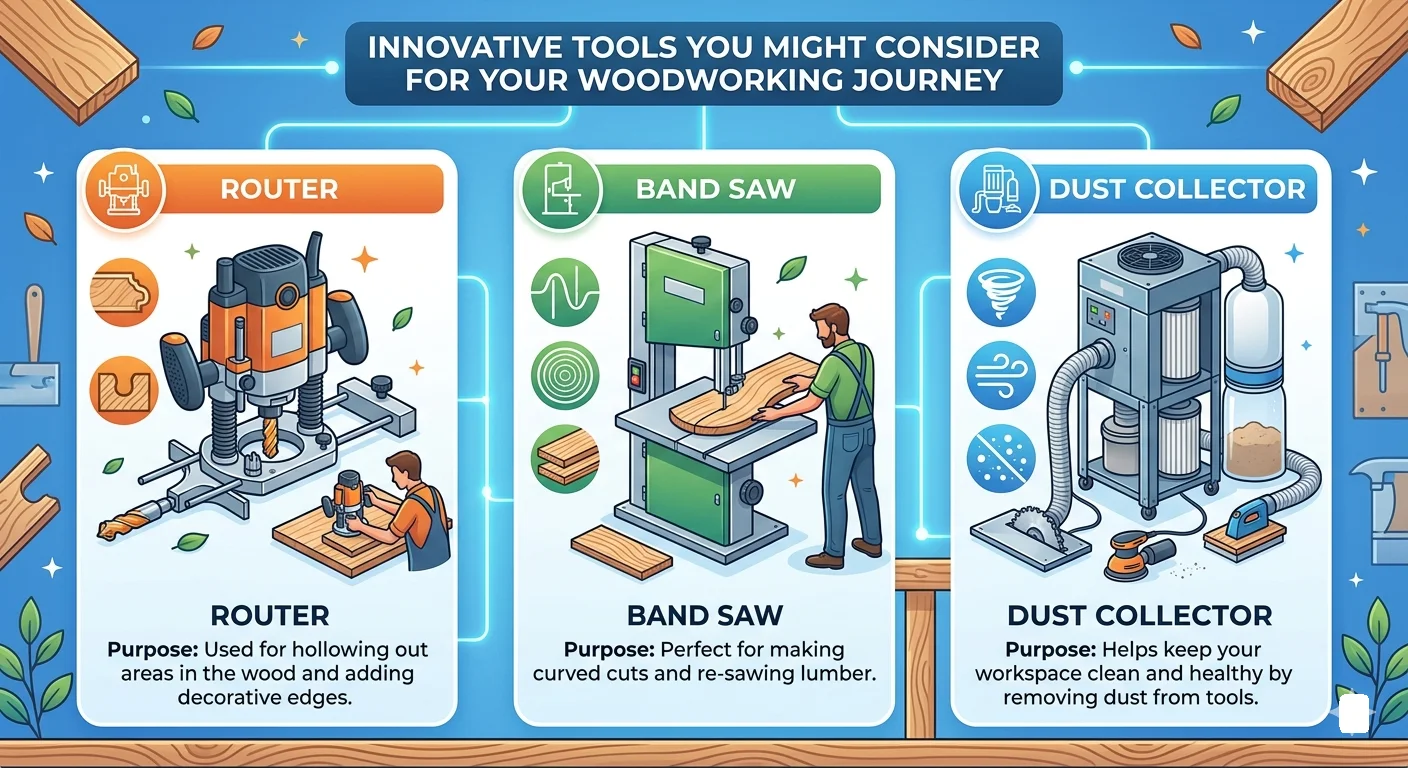 infographic of Innovative Tools You Might Consider