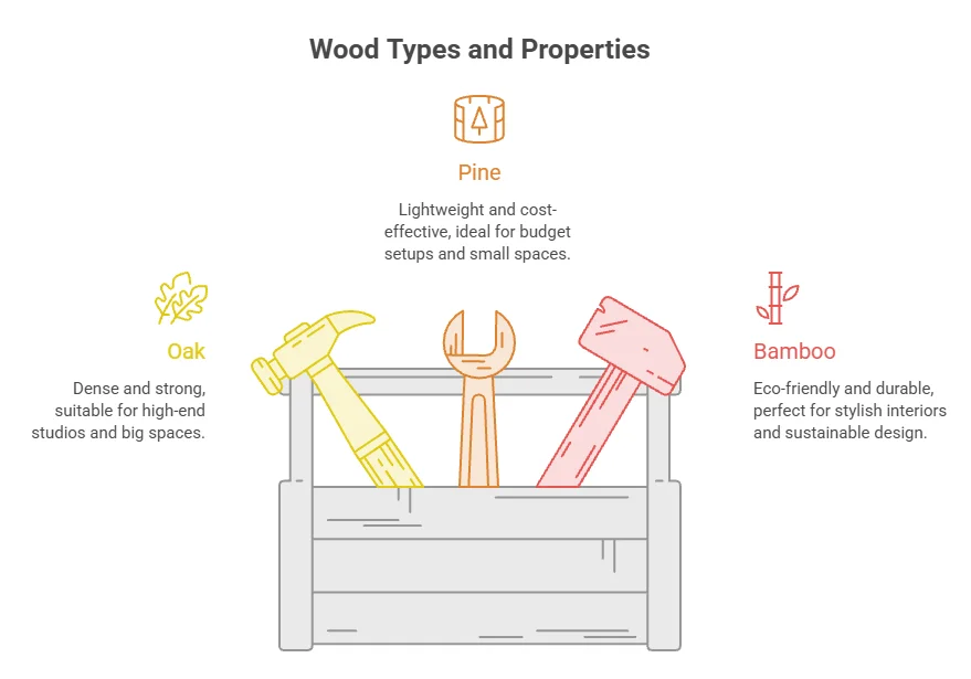 infographic of Versatility of wood